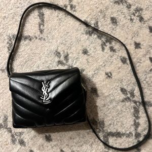 Saint Laurent leather handbag